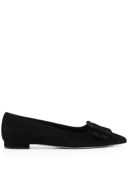Pantofi cu toc Manolo Blahnik negru