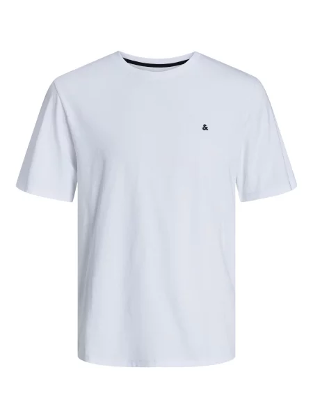 JACK & JONES Tricou JJEPaulos' alb