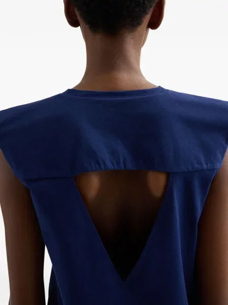 Top Jil Sander albastru
