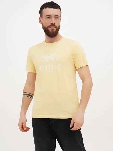 Футболка Mustang Jeans Austin жовтий