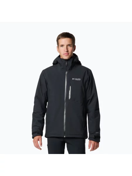 Férfi esőkabát Columbia Explorers Edge II Insulated black. Méret: S fekete