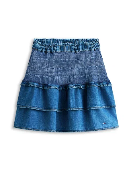 Tommy Jeans Fustă denim albastru