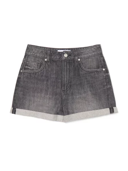 Джинсовые шорты Cropp черные