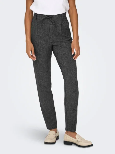 ONLY Pantaloni cutați închis gri