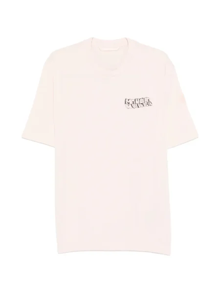 Tricou Moncler cu autograf roz