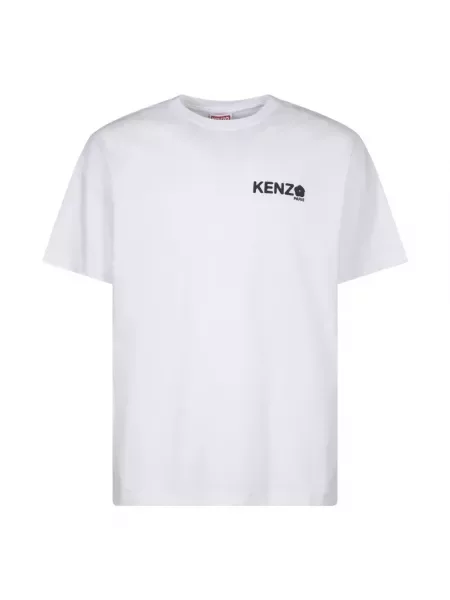 Kenzo Koszulki Mężczyzna L T-shirt z okrągłym dekoltem biały