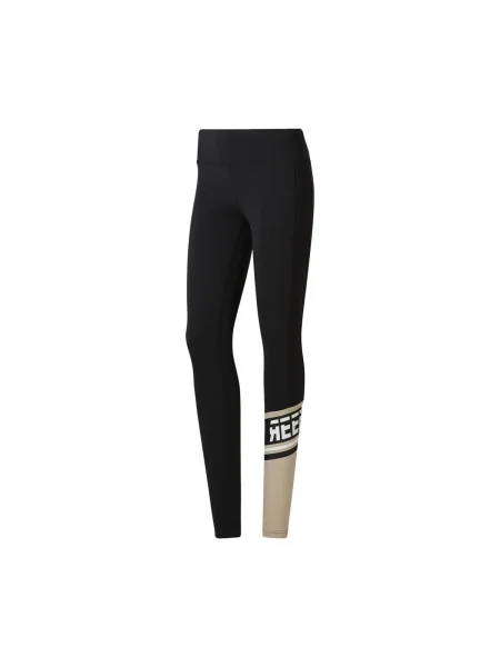 Legíny Reebok Sport čierna