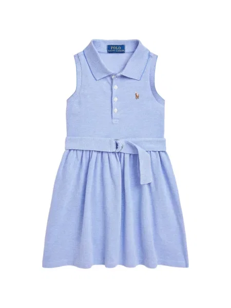 Sukienka dziecięca Polo Ralph Lauren niebieska