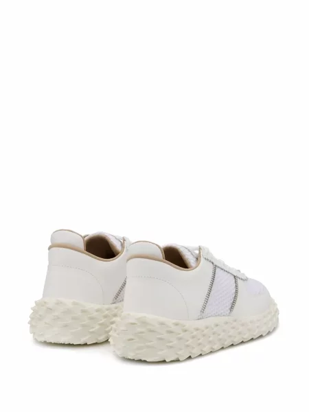 Kožené tenisky Giuseppe Zanotti Urchin bílé
