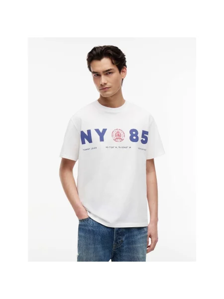 Majica Tommy Jeans bež
