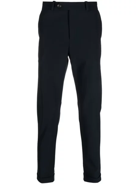 Pantaloni Roberto Ricci Designs conici cu autograf albastru