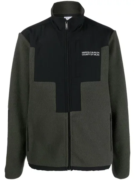 Geacă Marcelo Burlon County Of Milan cu imagine negru