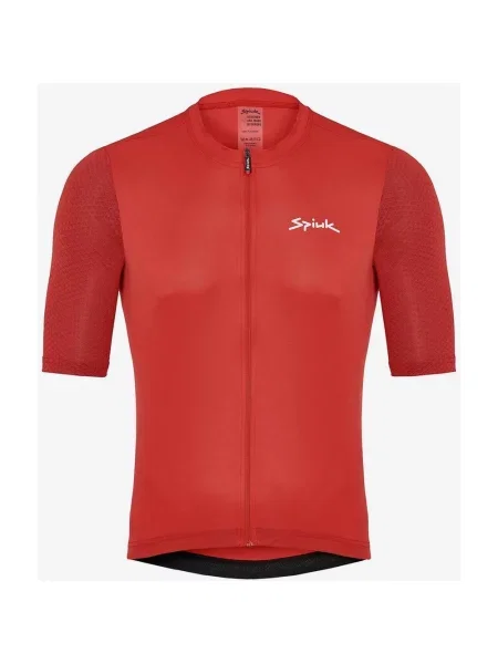 Koszulka rowerowa Spiuk Anatomic intensywny S czerwony