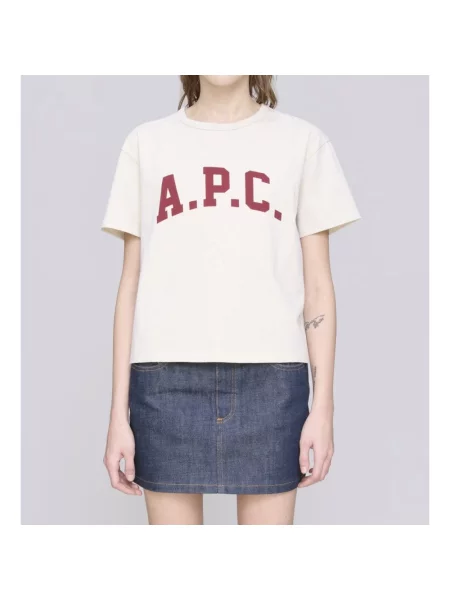 Koszulka A.p.c. beżowa