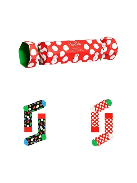 Wielobarwność skarpety Happy Socks czarne