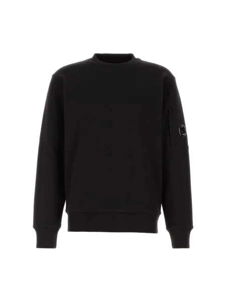 Lniana bluza nierozpinana C.p. Company czarna