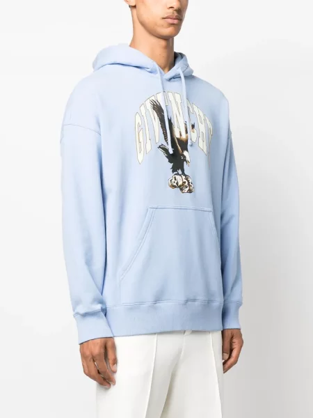 Hanorac cu glugă Givenchy albastru