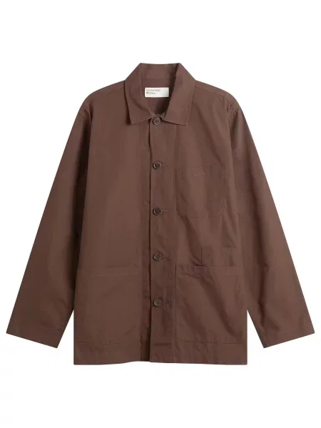 Kurtka Universal Works popelinowa brązowa