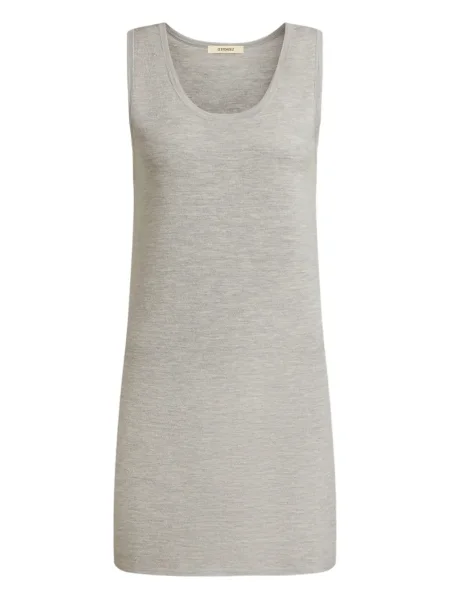 Sukienka bez rękawów 12 Storeez bez rękawów garniturowa szara