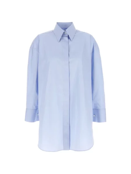 Cămașă Givenchy asimetrică albastru