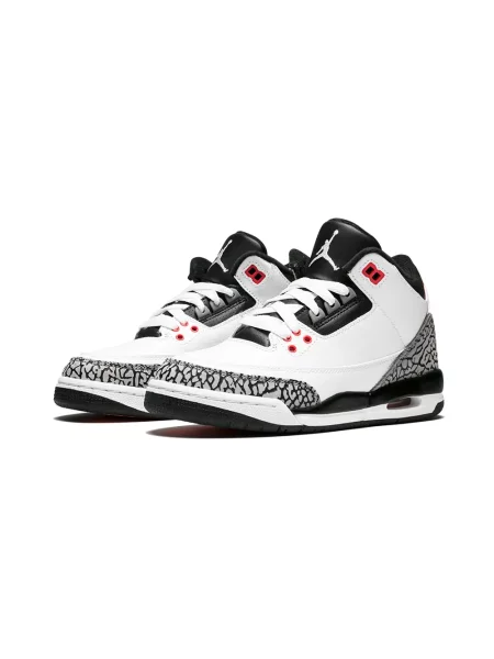 Sneakersy dziecięce Jordan 3 Retro białe
