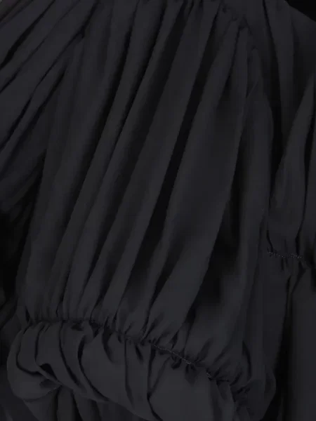 Geacă Comme Des Garçons cu volane negru