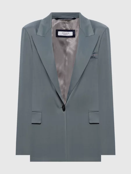 Жакет з ланцюжком моніль Peserico зелений