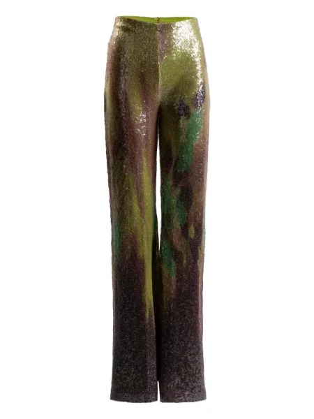 Spodnie Silvia Tcherassi zielone