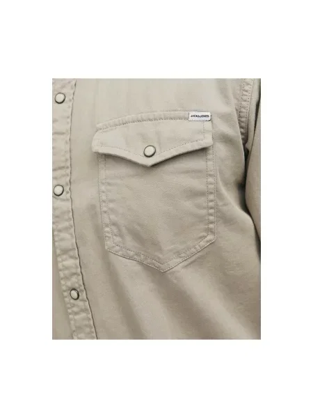 JACK & JONES Košulja Sheridan pijesak smeđa