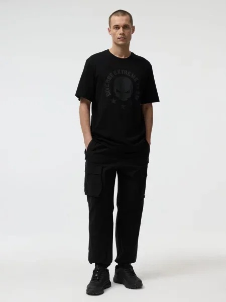 Футболка DIVERSE Dext Skull T2 чорний