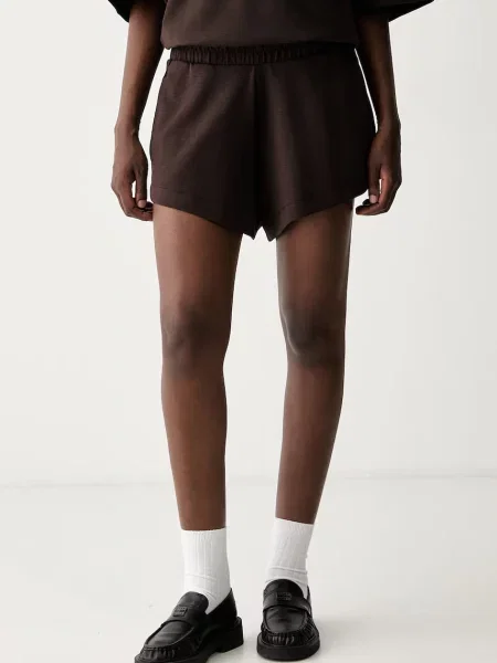 Adidas Originals Spodenki Dresowe braun brązowe