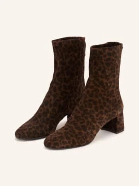 Aquazzura Kotníkové Boty Saint Honore tmavě hnědá