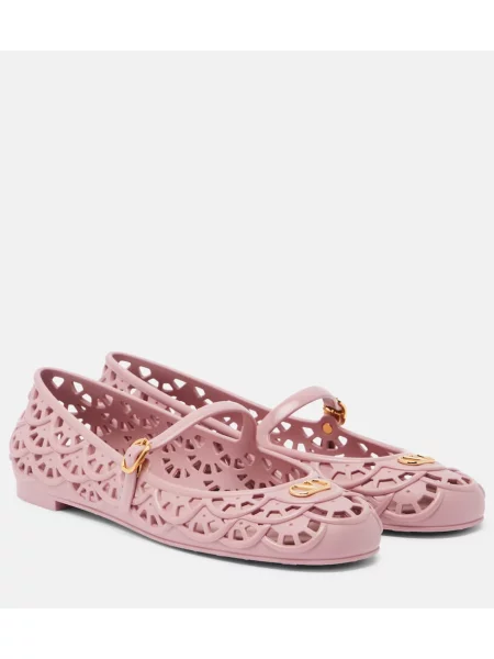 Pantofi cu toc Valentino Garavani roz
