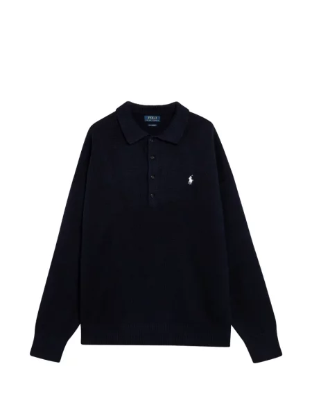 Gulerat pulover Polo Ralph Lauren din canvas în carouri roșu
