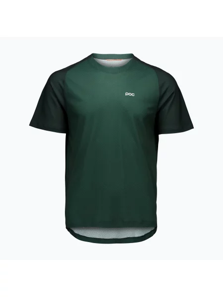 Мъжка тениска за колоездене POC Motion Air Jersey pargasite green зелено