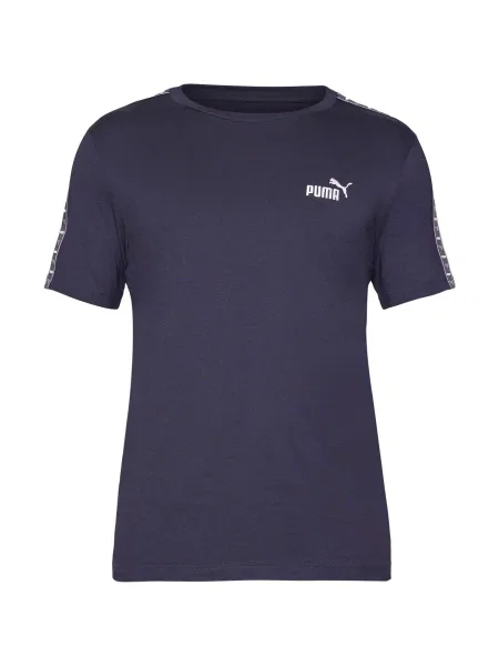 PUMA Majica ESS Tape marine bela