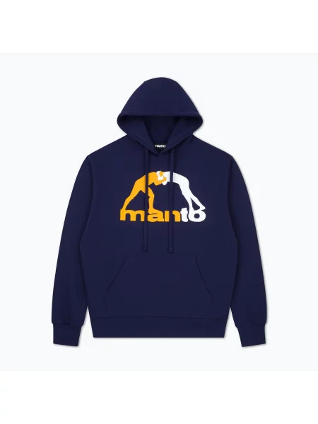 Спортивная кофта Manto с автографом синяя