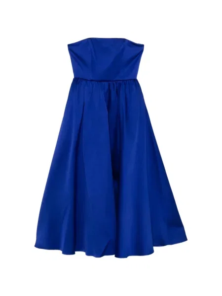 Rochie Roland Mouret în linie A de costum albastru