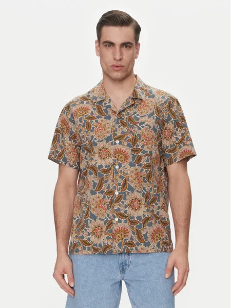 Риза Levi's със свободна кройка бежово