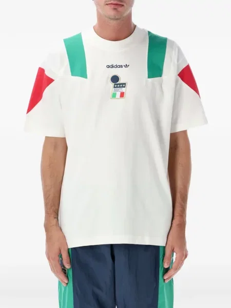 Бягане панталон Adidas с принт на райета розово