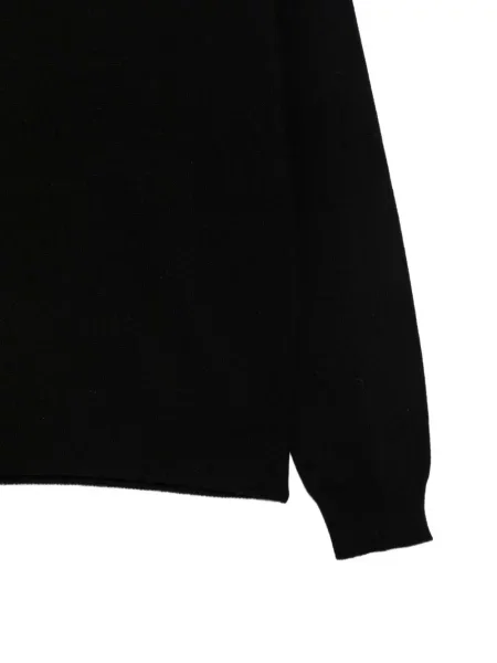 Lung pulover Cenere Gb cu decolteu rotund negru