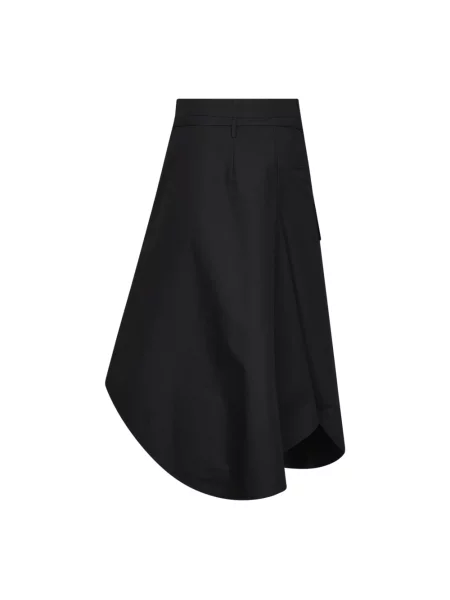 Spódnica midi Bottega Veneta czarna