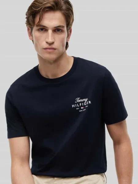 Tommy Hilfiger T-shirt granatowa