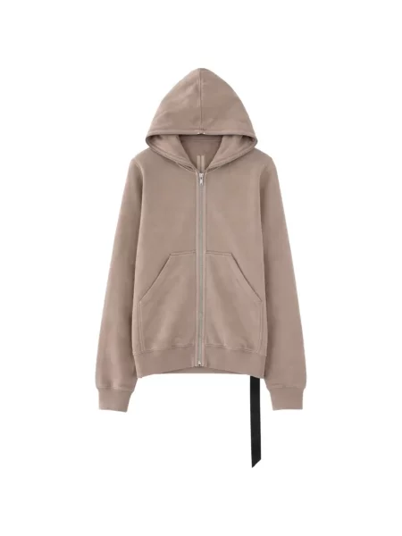 Hanorac cu glugă Rick Owens maro
