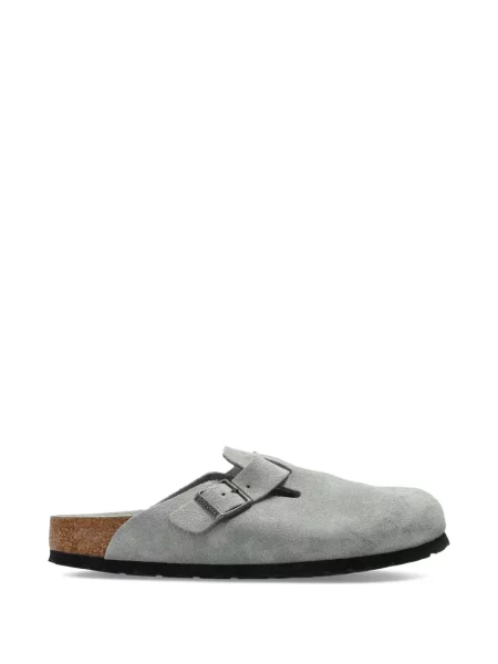 Mules Birkenstock σουέντ γκρι