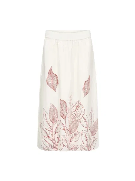 Spódnica midi Mos Mosh beżowa