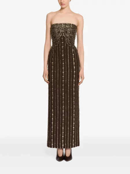Rochie maxi Elie Saab maro