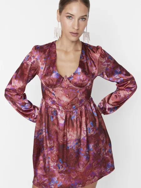 Rochie de seară Trendyol din satin