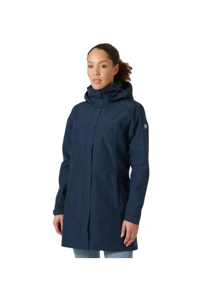 Kurtka uniwersalna Helly Hansen W Aden Long Coat niebieska
