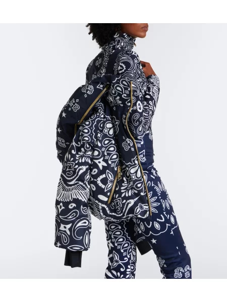 Geacă de schi Goldbergh cu model paisley negru